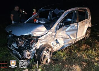 Colisão lateral na MG-050 resulta em uma morte e três vítimas graves em Pimenta
