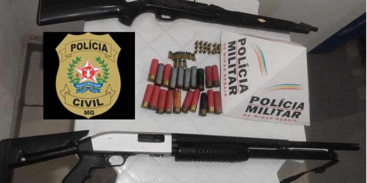 Polícia apreende arsenal ligado a autor de homicídio no bairro Quinzinho
