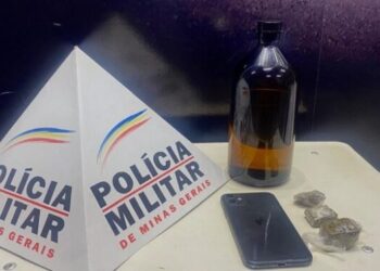 PM realiza prende autor por tráfico de drogas em Piumhi