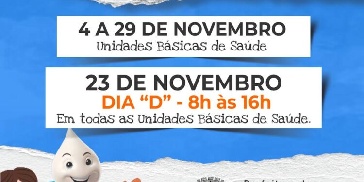 Atenção, Campanha de Multivacinação começa em novembro