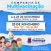 Atenção, Campanha de Multivacinação começa em novembro