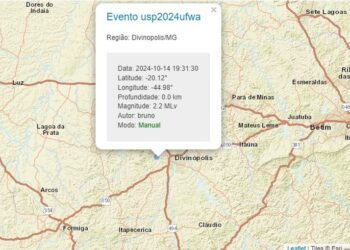 Tremor de terra de baixa magnitude é registrado em Divinópolis