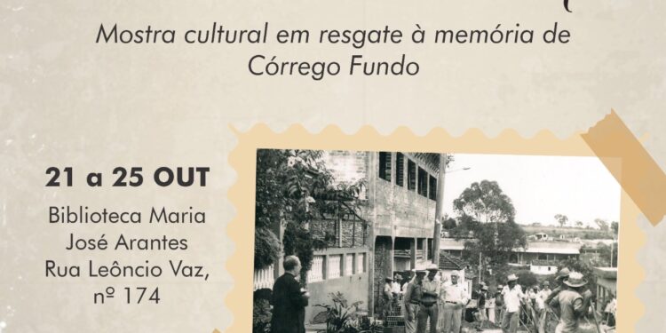 “Caminhos do Tempo” resgata a memória de Córrego Fundo em Mostra Cultural