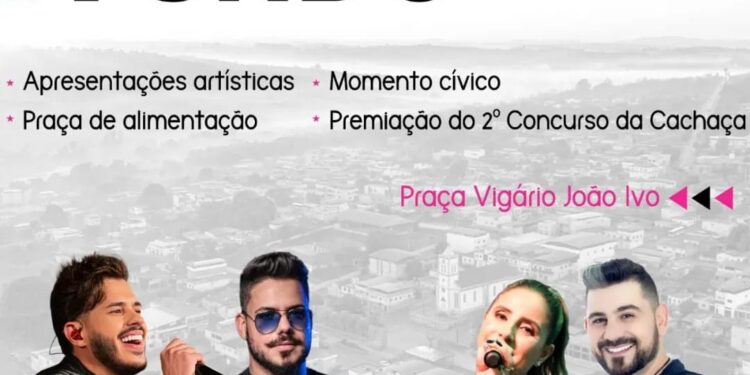 Córrego Fundo celebra 29 anos de emancipação. Veja a programação de aniversário