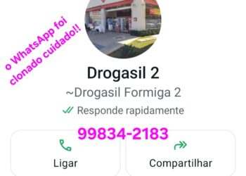 Golpe com número clonado de drogaria é registrado em Formiga; empresa alerta clientes