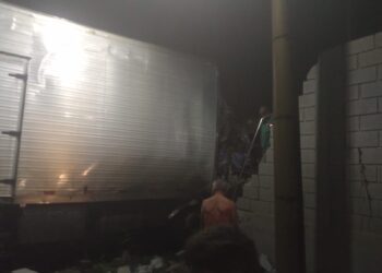 Caminhão perde o freio e causa acidente fatal no Bairro Mangabeiras, em Formiga