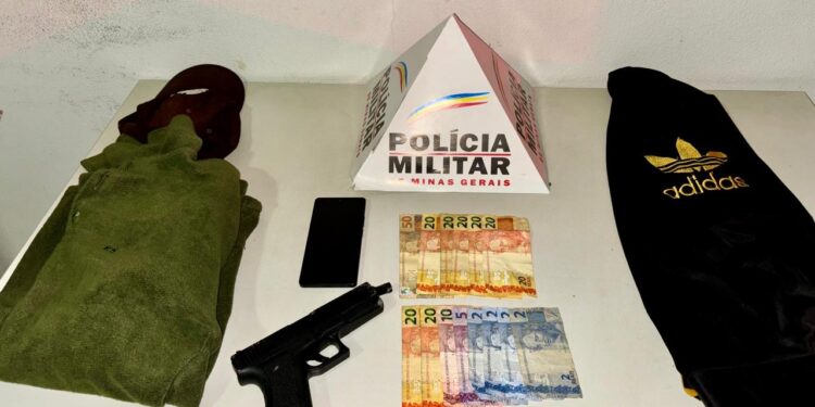 PM prende autores de assalto à mão armada em mercearia no bairro Lajinha