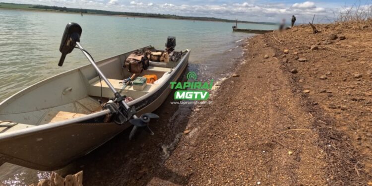 Polícia Militar de Meio Ambiente realiza operação no Lago de Furnas, em Formiga