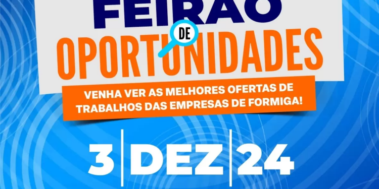 Feirão de oportunidades: chamamento público para empresas termina no dia 17