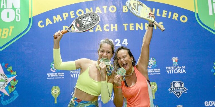 É de Formiga a campeã brasileira de beach tennis 2024