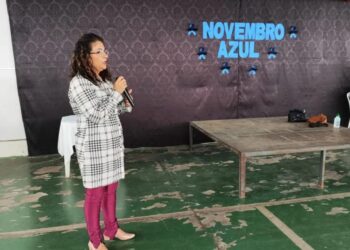 Córrego Fundo: médica orienta sobre saúde do homem em palestra para grupo da Melhor Idade Estrela do Amanhã