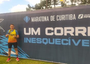 Atleta de Formiga, Bruno César Santos, brilha na Maratona de Curitiba