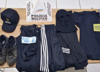 Polícia prende assaltante após intensa perseguição em Bambuí