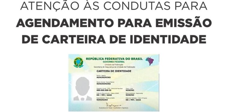 Córrego Fundo: saiba as novas regras para emissão da Carteira de Identidade