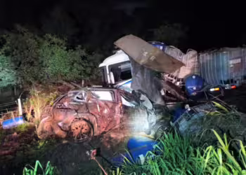 Primeira-dama e vereador eleito de Santa Juliana morrem em acidente na LMG-798