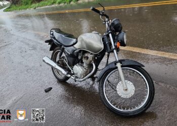 Formiga: Motociclista inabilitado se acidenta na LMG-893