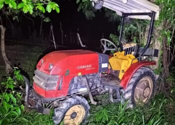 Idosa morre atropelada por trator que filho dirigia em MG; motorista desceu para abrir porteira