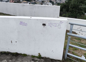 Jovens são presos por pichar mirante do Cristo em Formiga
