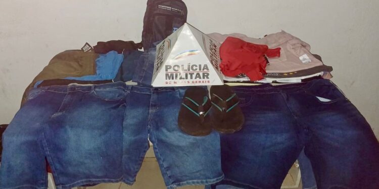 Polícia Militar recupera itens furtados em loja e detém suspeitos em Formiga