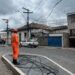 Bombeiros são acionados devido ao rompimento de fiação na Dr. Teixeira Soares