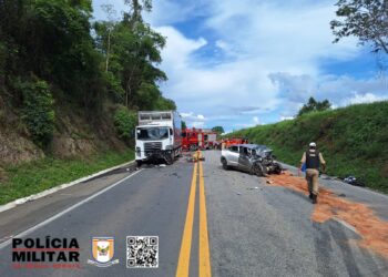 Polícia Rodoviária divulga informações sobre acidente que deixou três mortos na MG 050