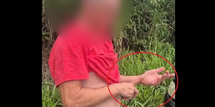 Embriagado, motorista tenta ligar para PM em celular ‘imaginário’ após batida; assista!