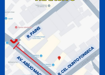 Avenida Abílio Machado está com trânsito parcialmente interditado neste domingo para obras do SAAE