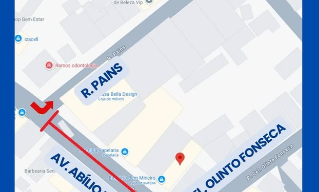 Avenida Abílio Machado está com trânsito parcialmente interditado neste domingo para obras do SAAE