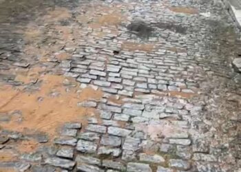 Formiga: SAAE conclui reparos na Rua Pains antes do previsto e libera o trânsito