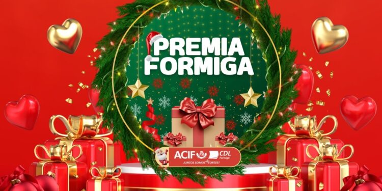 Campanha “Premia Formiga” movimenta a economia local e distribui R$ 15 mil em vales-compras