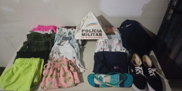 Polícia Militar prende cinco suspeitos e recupera produtos furtados no Centro de Formiga