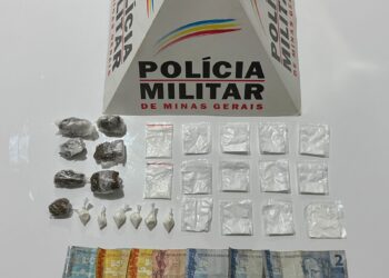 Polícia desarticula ponto de tráfico e prende três no bairro Lava-Pés, em Bambuí