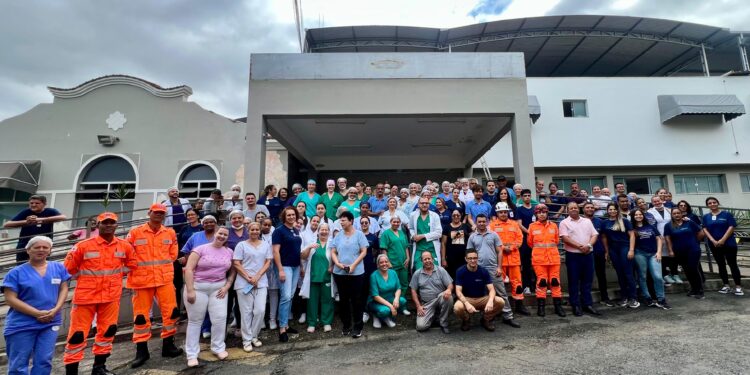 Santa Casa de Caridade de Formiga realiza simulado de emergência