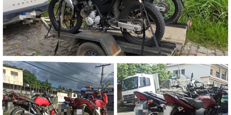 PM de Formiga apreende mais 6 motos em operação contra o rolezinho do grau