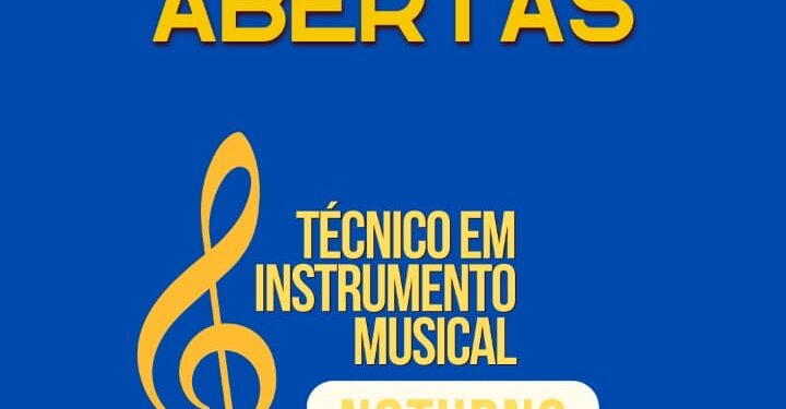 Escola Normal oferece curso técnico gratuito em Instrumento Musical