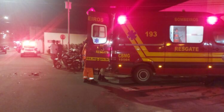 Colisão entre motocicletas mobiliza Corpo de Bombeiros e Polícia Militar em Formiga