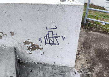 Jovens são presos por pichar mirante do Cristo em Formiga