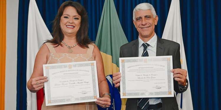 Diplomação do novo prefeito Coronel Laércio Reis, da vice Taciana Carvalho e dos 10 vereadores marca nova etapa política em Formiga