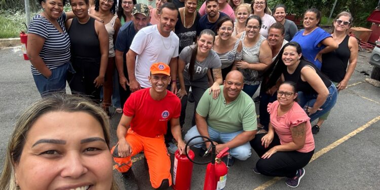Treinamento de Brigadas capacita 28 colaboradores da UPA de Formiga
