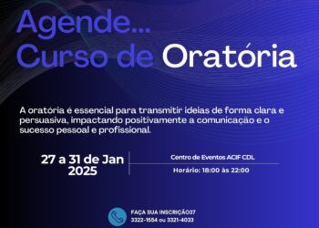 Treinamento de Oratória com Gilberto Vilela ocorre no final do mês na ACIF CDL
