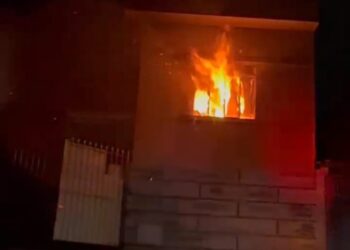 PM prende, em flagrante, suspeito de incendiar casa da ex-companheira no Sagrado Coração de Jesus