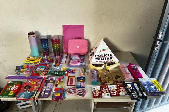 Mulher e menor são detidas por diversos furtos no Centro de Formiga