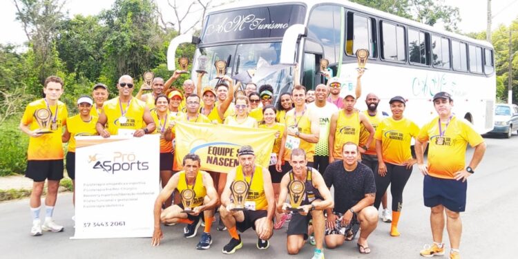 Equipe Sol Nascente brilha na 2ª Meia Maratona do Foguete e faz história