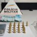 Arcos: Polícia Militar apreende drogas e prende suspeito no bairro Nossa Senhora Aparecida