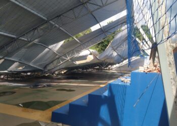 Temporal causa estragos em Iguatama