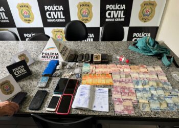 Polícias Civil e Militar deflagram operação contra o tráfico de drogas em Formiga