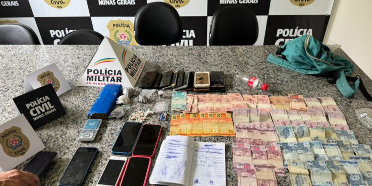 Polícias Civil e Militar deflagram operação contra o tráfico de drogas em Formiga