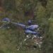 Helicóptero com 4 pessoas cai na Grande SP; criança e piloto sobrevivem e casal morre