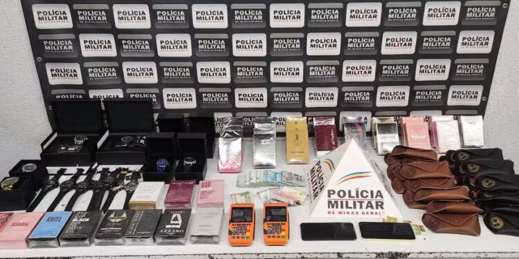 Casal é preso vendendo produtos falsificados em Divinópolis