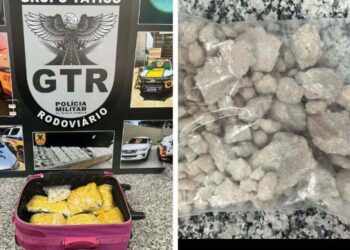 Operação prende mulher com mais de R$ 1,2 milhão em drogas dentro de ônibus